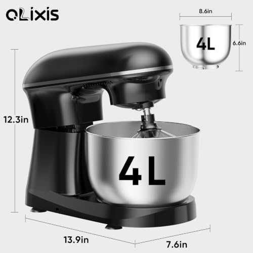 OLIXIS 4 2 Qt Stand Mixer 10 Speed Tilt Head Electric Mixer for Baking - image 8