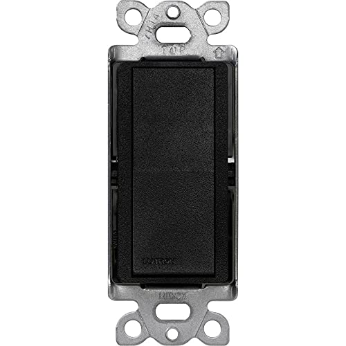 Lutron Claro 15 Amp 3-Way Rocker Switch, SC-3PS-MN, Midnight