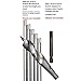 Eagle Tool US ETS56236 Flex Shank Installer Drill Bit, Interchangeable Switch Bit, Screw Point, 9/16-Inch by 36-Inch, Made in The USA