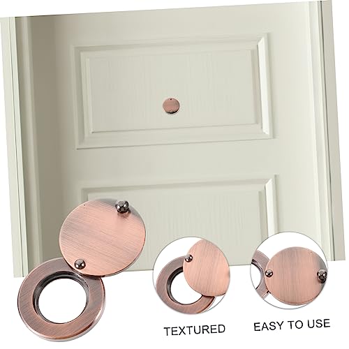 Tapa para mirilla de puerta interior MERRYHAPY, cubierta de privacidad resistente, fácil de usar miniatura 4