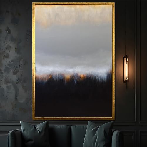 Tableau abstrait dégradé sur toile affiches et impressions contemporaines