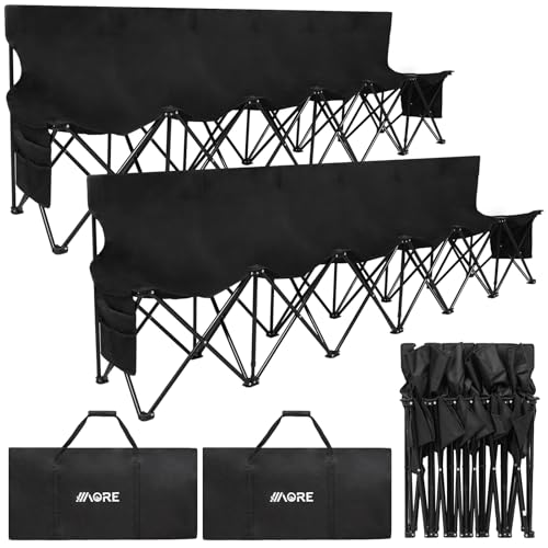 1MORE 6-Seat Soccer Bench