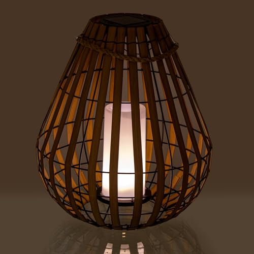 Lampe solaire lanterne de jardin pour illuminer vos soirées d'été sur la terrasse - 3