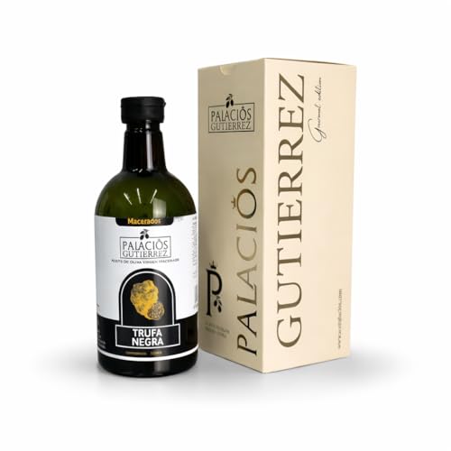 Aceite de Oliva Virgen Extra Trufado 500 ml AOVE con Trufa Negra Palacios Gutierrez (500 ML)