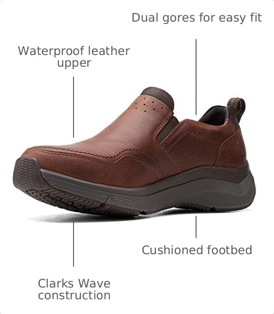 Image of Clarks Men's Wave 2.0 Edge Oxford Shoes