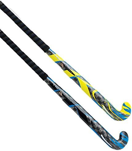 TK Platinum P Junior Field Hockey Stick (Black/Blue, 36 Inches)