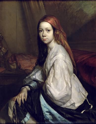 Art imprimé image de qualité musée | Portrait Pauline Ono Millets 60x90cm