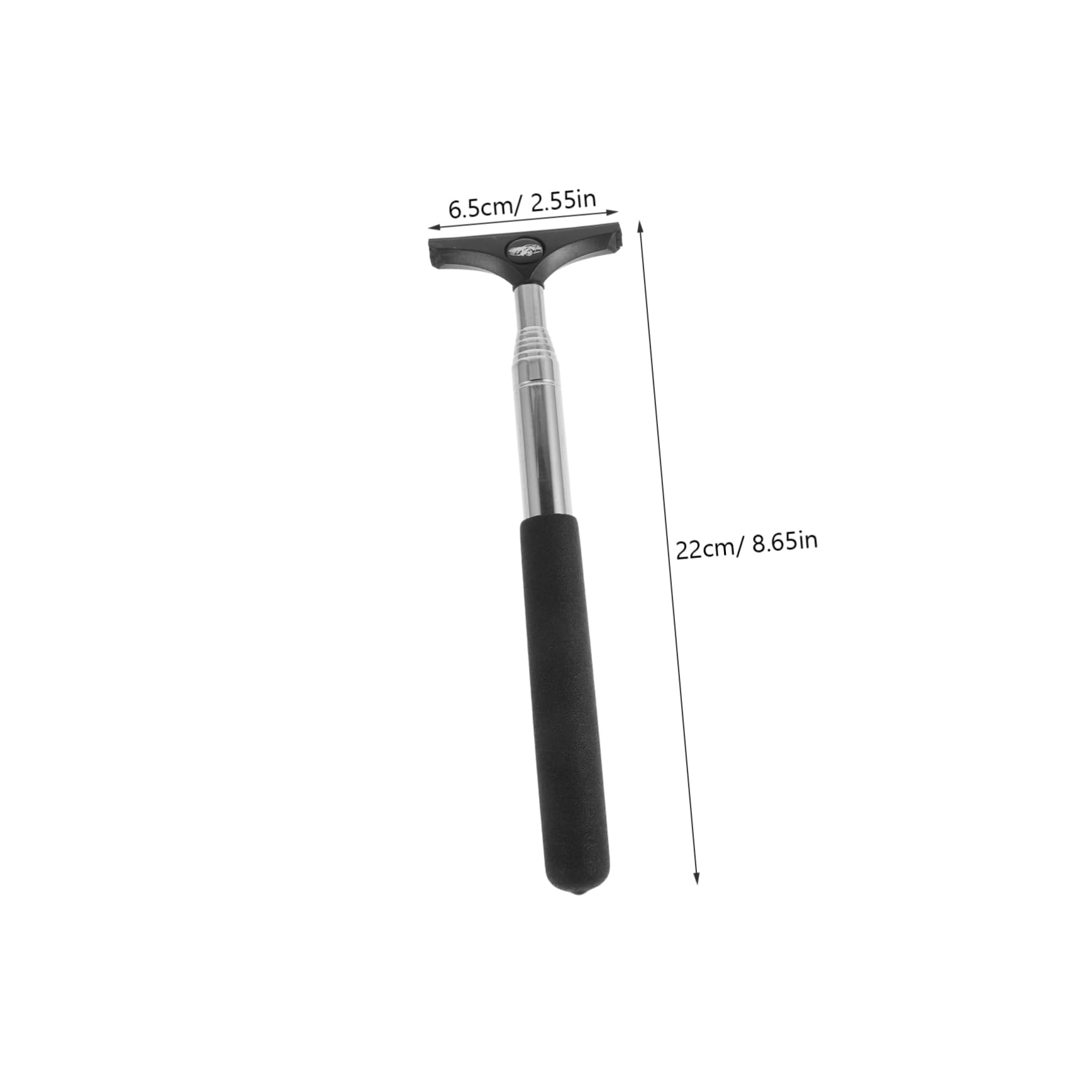 PRETYZOOM Car Windshield Squeegee Rearview Mirror Brush Retractable Car Mirror Wiper Easy Install Multi-Functional Windshield Cleaner