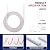 Art3dwallpanels 10 Ft Flexible Peel and Stick Trim Molding for Backsplash Tile Edge, Self-Adhesive Wall Trim for Corner Decor?White?