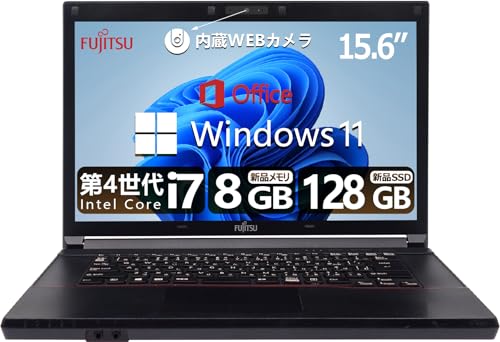 �y�����ςݕi�z �yWeb�J��������+�e���L�[�t��(�O�t��or����)�z�x�m�� LIFEBOOK FMV�V���[�Y ����4����Core-i7/15.6�C���`/WiFi/HDMI/MS & Office2019&�ŐVWindows11 Pro/�����p�t�H�[�}���X/