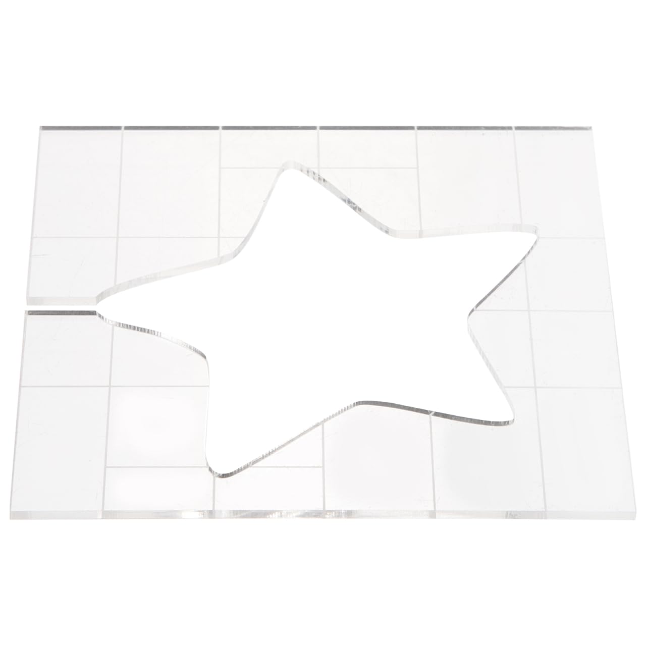 Produktbild von NUOBESTY Sterne Acryl-Schablone Für Patchwork Und Quilten