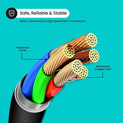 Image of NISHTECH USB Hub (4-in-1), Multiport Adapter with 1 x USB 3.0 & 3 x USB 2.0 ports, up to 5 Gbps High Speed Data Transfer for Laptop /PC (Multicolor)