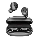 Wireless Earbuds Bluetooth 5.0, Deep Bass Earphones 152H Cycle Playtime IPX7 Waterproof TWS Stereo Wireless Bluetooth Headphones with Charging Case, APTX Stereo Audio, CVC8.0 Noise Cancelling
