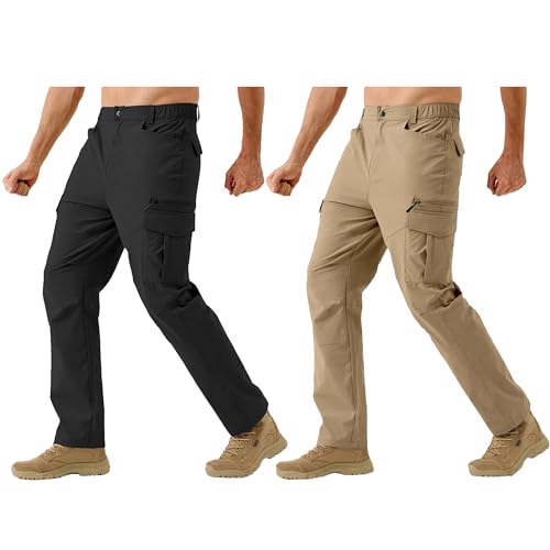 Image of TOPLOT Men's Cargo Pant | Straight Fit Design | Multiple Utility Pockets for Storage | Durable Construction with Comfortable Wear | Functional Everyday Style | Perfect for Casual & Outdoor (5216)