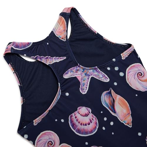 Image of Lands' End Girls' UPF 50+ Swim Bikini Bottom and Racerback Tankini Set