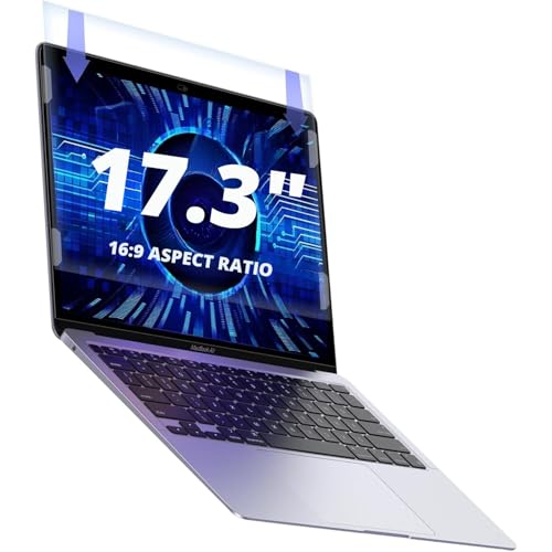 Image of Saco Easy Fix Laptop Glossy Screen Guard 17.3 Inch Compatible with ASUS ROG Strix G17 G713IE-HX040W and G713IH-HX020T Series with 16:9 Ratio Laptop