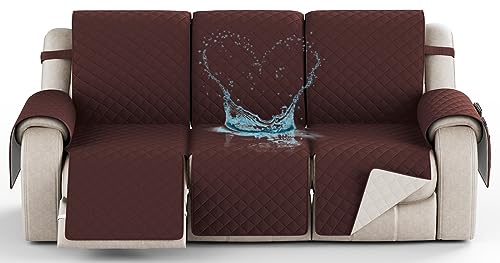 Protector antideslizante para sillones fundas de sofa de 3 plazas impermeable silla reclinable 82" 2