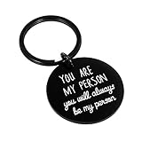 Gifts for Best Friend Keychain Grey's Anatomy Merchandise Christmas You Are My Person for Women Men...