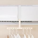 Travel Clothes Drying Rack – Foldable Hanging Dryer with Pins for Hotel, Dorm, A/C | Portable No Drill Laundry Rack for Sink, Shower (1-Pack, 4 Colors) (Green)