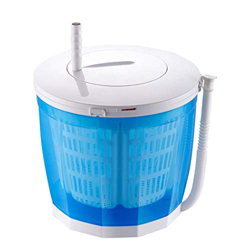 ZDY Lavatrice Portatile con centrifuga e asciugatrice, Mini lavavetri Rotante Non Elettrico per Lavanderia compatta, per Campeggio/Appartamenti/dormitori/Viaggio.