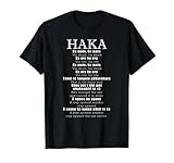 Haka Shirt New Zealand Rugby Union Maori Kiwi Tshirt Gift T-Shirt