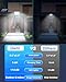 Gusicil Solar Lights for Outside, 172LED 3Modes Split Motion Sensor Outdoor Lights with Remote Control, Solar Lights Outdoor Waterproof IP65, Outdoor Solar Lights for Yard,Patio,Garden,Garage, 2 Pack