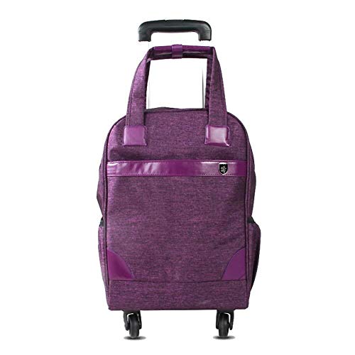 WRL&GJP-SLC Einkaufstrolley, Einkaufswagen, Einkaufswagen Mit Rädern Versehene Lichttrolley, Faltbaren Beutel…