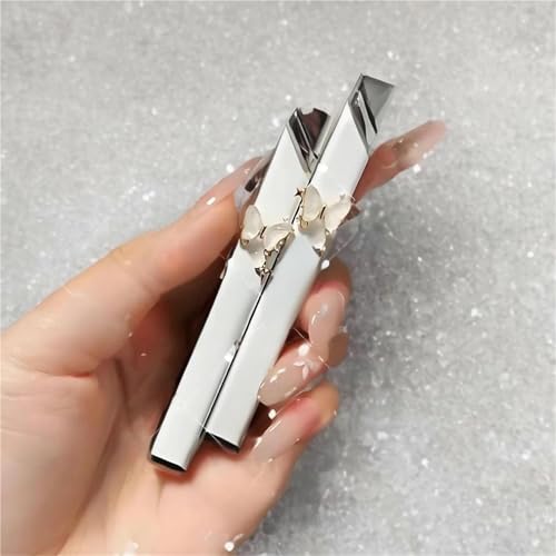 Encendedores de llama suave a prueba de viento 2-pack para mujer miniatura 4