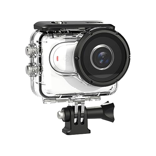 40M Waterproof Case for Insta360 GO 3, Underwater Dive Protective Shell Housing Case with Bracket Accessories Kit for Insta360 GO 3 Action Camera
