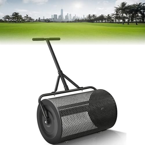 Esparcidor de abono y turba de 24 pulgadas metal miniatura 1
