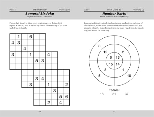 Train Your Brain in Four Weeks: Over 150 Puzzles to Improve Your Mental Agility