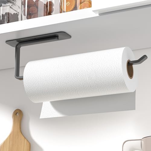Porte Papier Toilette Mural Sans Perçage - Adhésif Puissant, Acier Inoxydable Noir, Design Moderne Pour Salle De Bain - 9