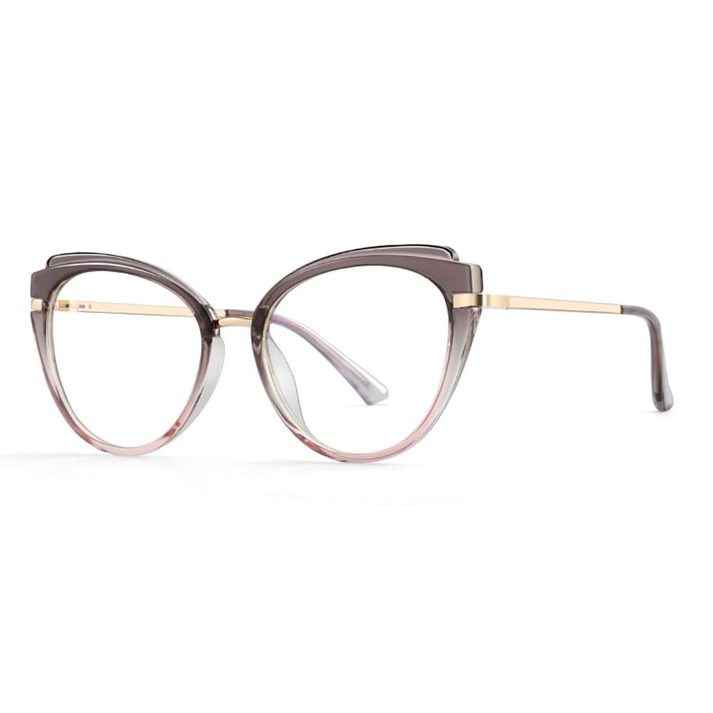 Okulary korekcyjne w stylu retro w kształcie kocich oczu