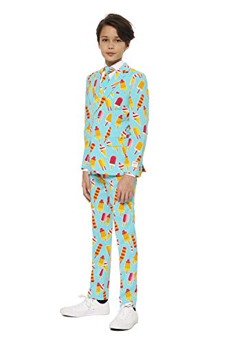 OppoSuits Men Suit Set di Pantaloni Eleganti da