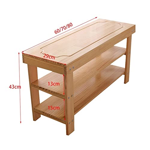 Étagère à chaussures de rangement à 2 niveaux et petit banc de salon modulable