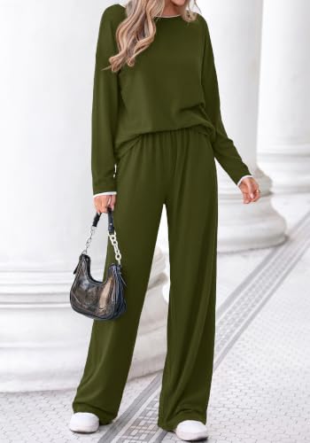 KIRUNDO 2 Piece Matching Lounge Sets for Women Fall Outfits - image 6