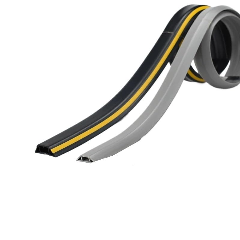Canalina Passacavi,Passacavi Pavimento Protezione for cavi da pavimento Protezione for cavi da pavimento Protezione for cavi di alimentazione autoadesiva Estensione for cavi in ​​silicone Proteggi i f