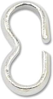 Beadalon Quick Links, Connectors, Medium, Silver Plated, 60 pc