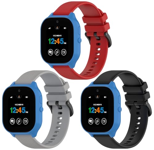 Correa 3Pack de silicona para Garmin Bounce Kids miniatura 1