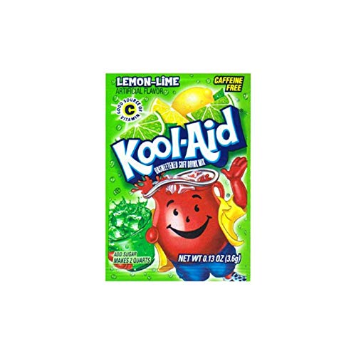 Kool-Aid Kool Aid Lemon Lime Drink Mix 0.13 Ounce (Pack of 48)