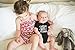 AW Fashions Cousins Make The Best Friends Baby Bodysuit Funny Adorable Infant Romper Newborn Unisex Outfit (6 Months, Black)