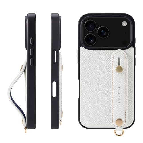 HANATORA for iPhone 17Pro P[X {v ϏՌ wʃxg X}zP[X X}z X^h@\ lbN Xgbv t G{XU[ Mtg }OlbgȂ zCg NGH-17Pro-White