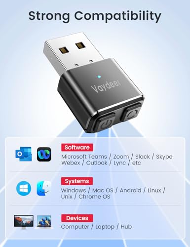Vaydeer Mini Metal Mouse Jiggler,T2-2Pcs Mouse Mover, Easy Operation with 2 Buttons, Plug and Play, Risk-Free, Undetectable Mouse Mover to Boost Your Productivity - Thumbnail 6