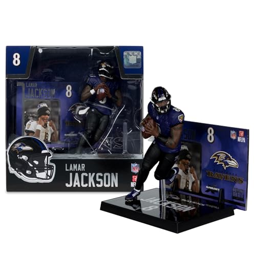 Lamar Jackson w/Alternate Jersey (Baltimore Ravens) NFL 7' Figure McFarlane's SportsPicks