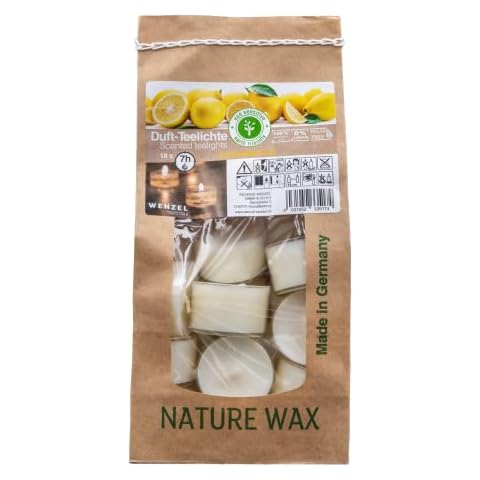 Premium Duftteelichte, Citronella, 18 Stück Cover