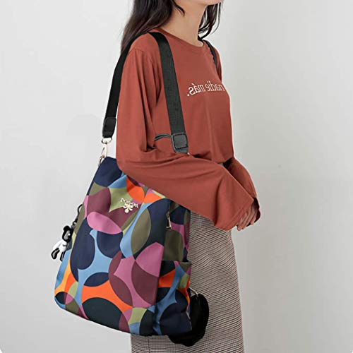 Mochila feminina YRCHENGLI antifurto de nylon, bolsas de ombro, grande, mochila casual para uso diár