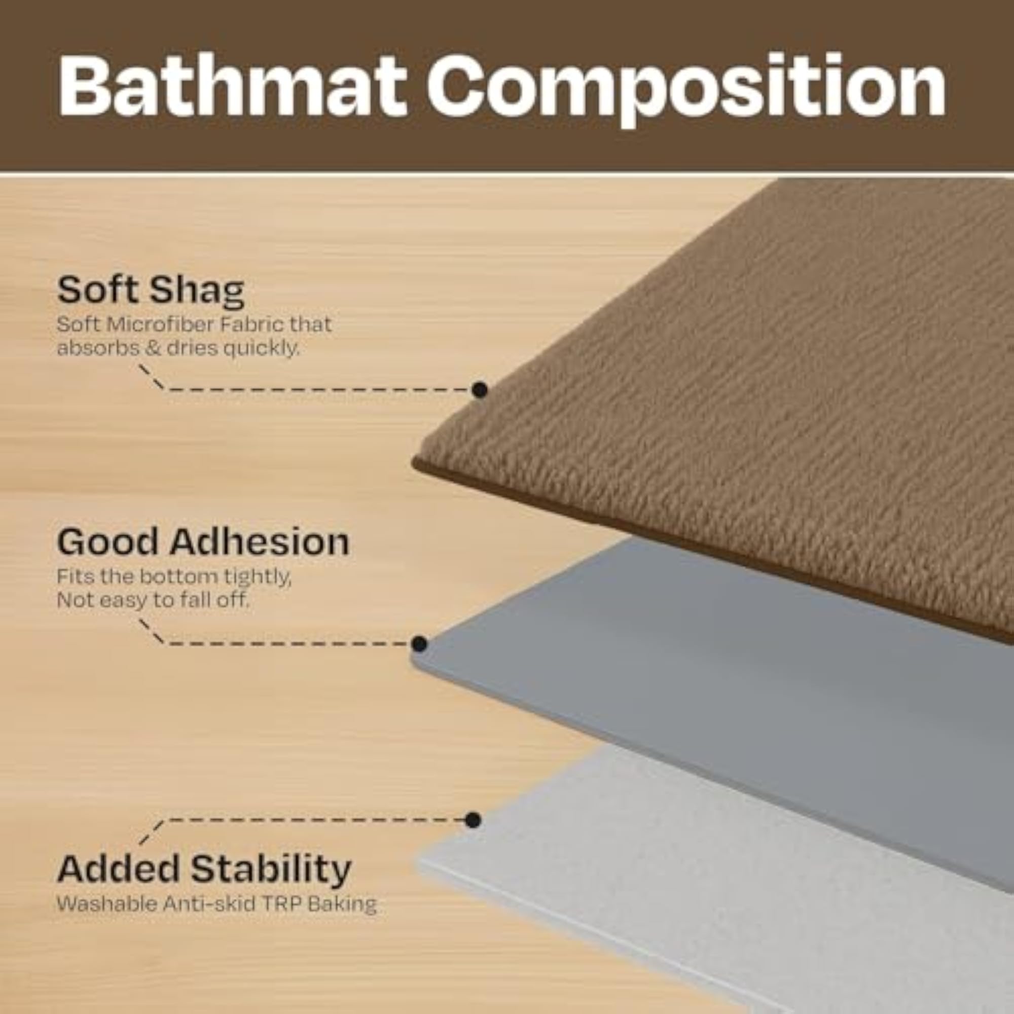Microfibre Bedside Runner, Soft & Absorbent Floor Mat