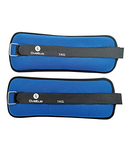Sveltus Gewicht-Handbandage, 2 kg, Blau