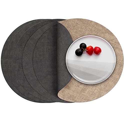 Myir Jun BWCD0 Round Placemats Dual Sided cover
