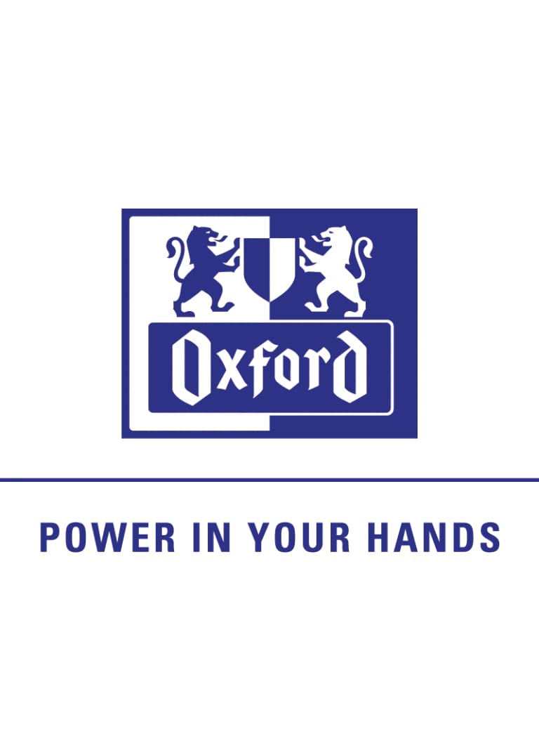 Oxford Okładka na zeszyt A4, z tworzywa sztucznego, przezroczysta, żółta, 25 sztuk